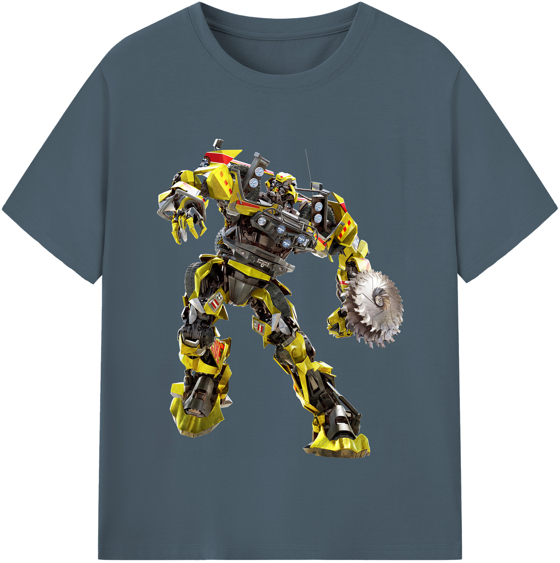 （画像用） Transformers トランスフォーマー 綿100％半袖Tシャツ（フロントプリント）